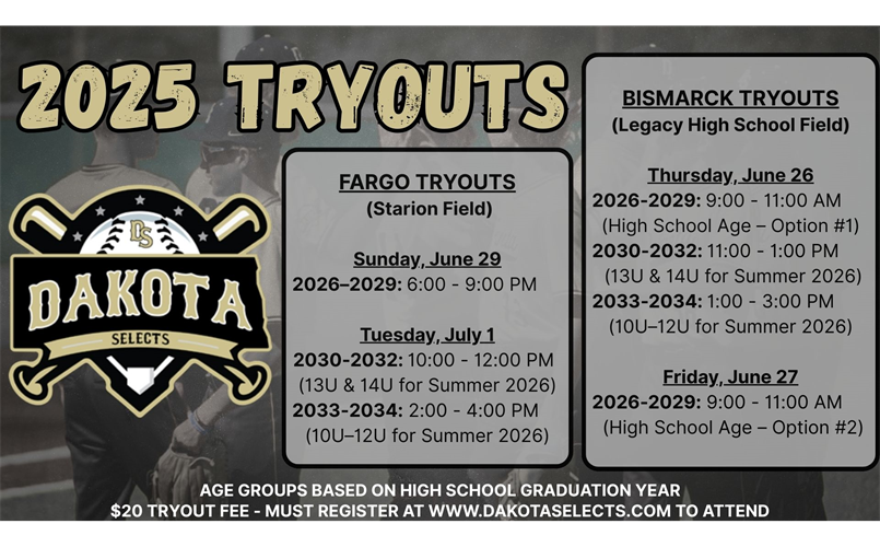 Baseball Tryouts